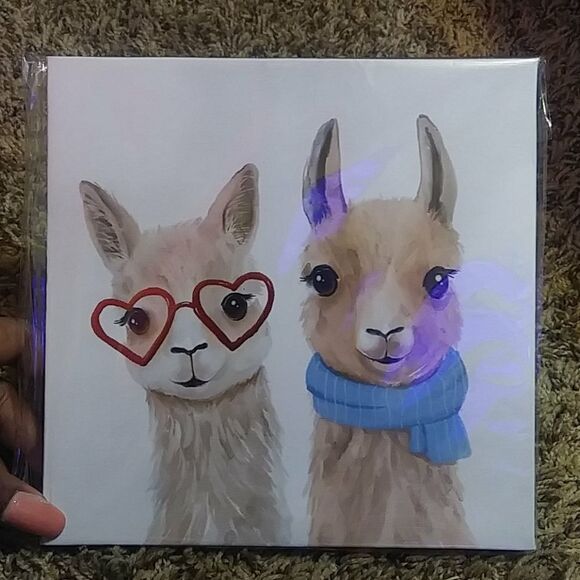 Llama's Canvas Home Decor - Picture 3 of 4